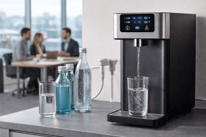 Dispensadores de agua filtrada de la red