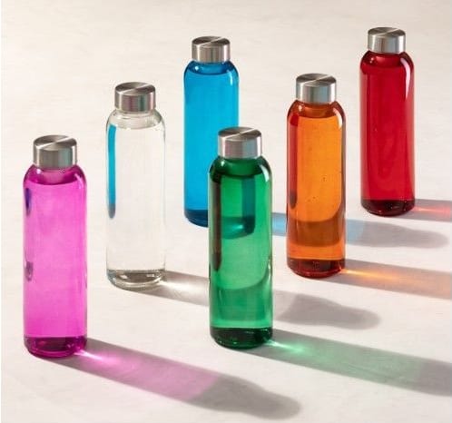 Botellas colores